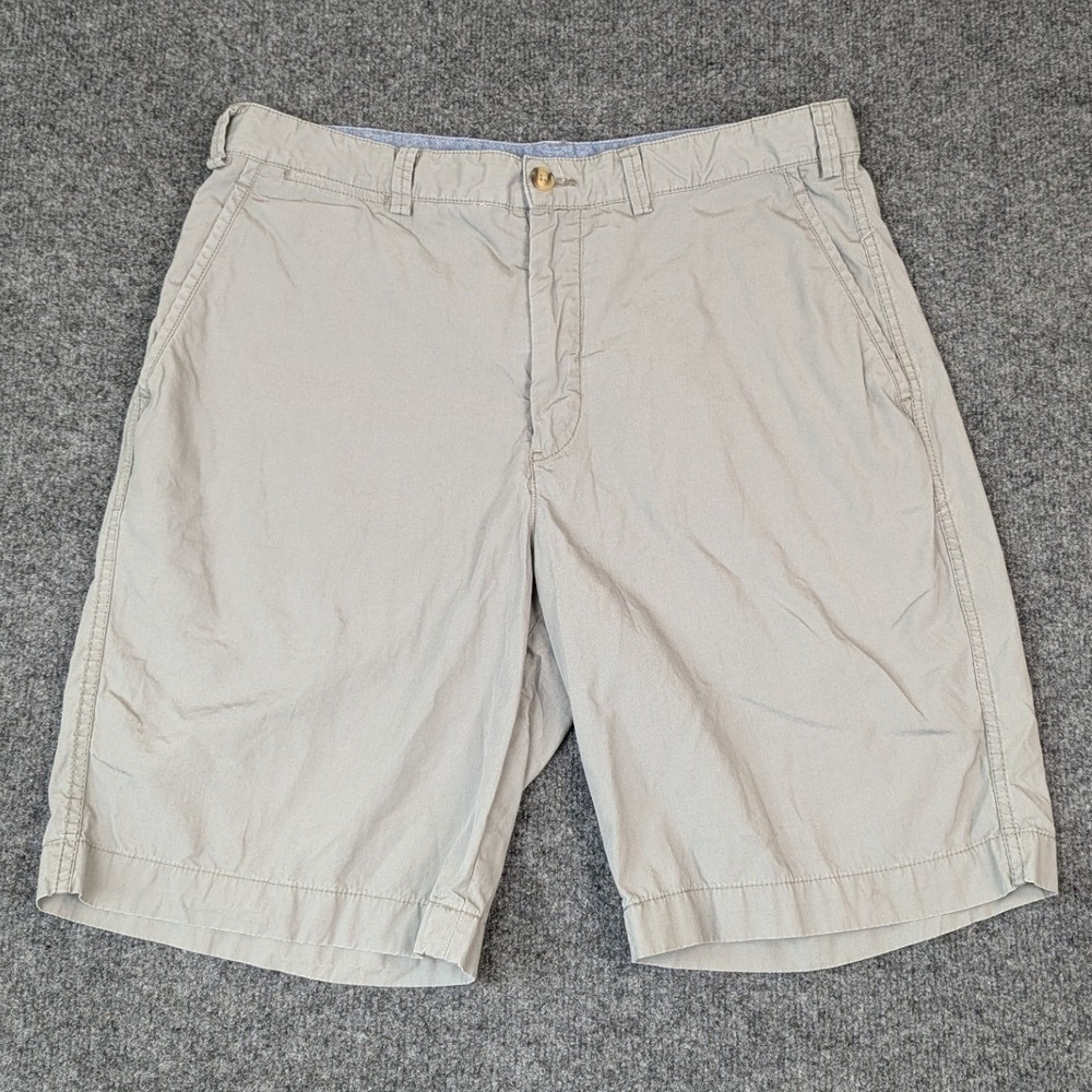 Polo Ralph Lauren Men Relaxed Fit Chino Shorts Khaki Tan Cotton Size 34